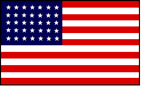 US Flag 1863-65