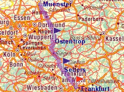 Johann Dr�cke trade route