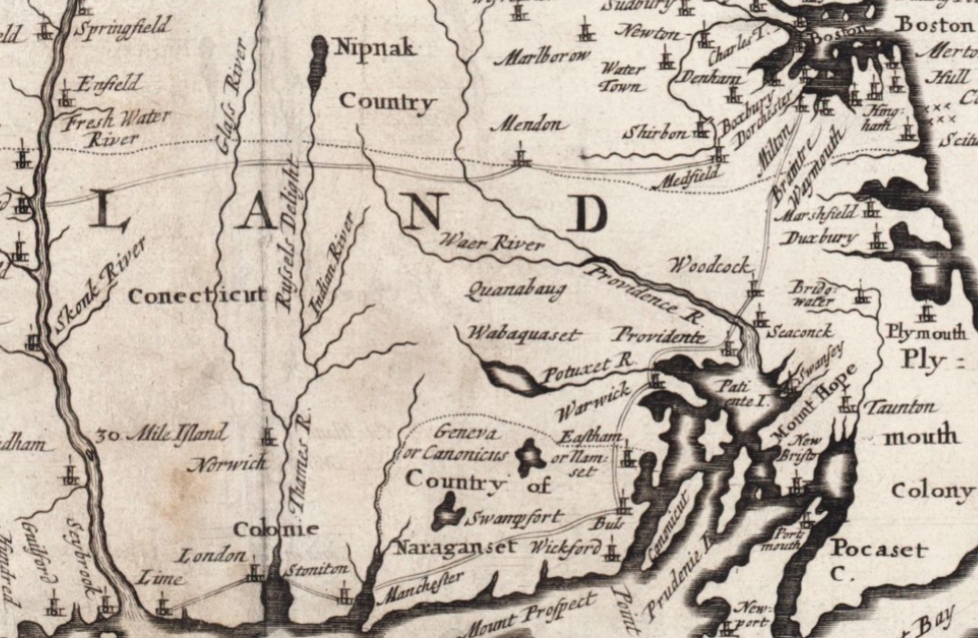 An exact mapp of New England and New York
