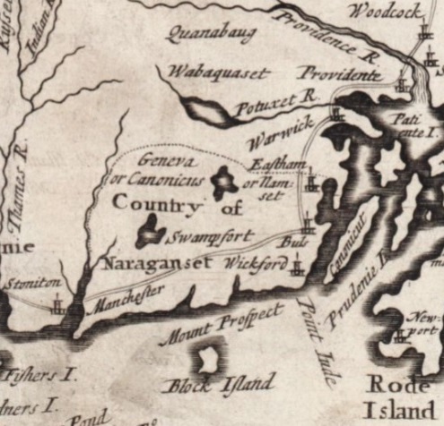 An exact mapp of New England and New York