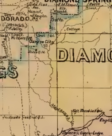 Diamond Springs Map