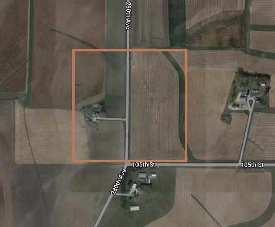 Mcnally Iowa map