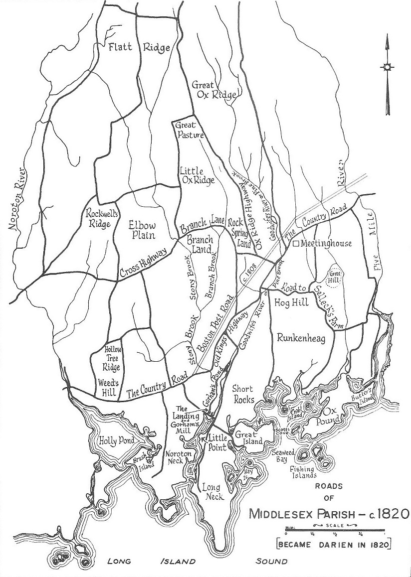 1820 Middlessex Map